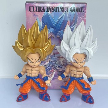 Dragon Ball Ultra Instinct Son Goku anime figure 15cm