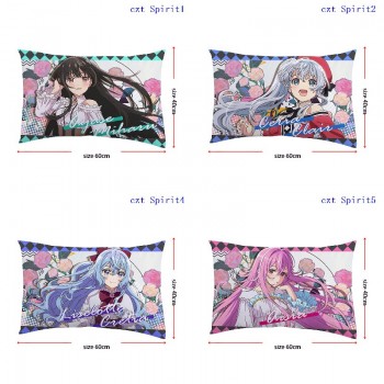 Spirit Chronicles anime two-sided pillow pillowcase 40*60CM