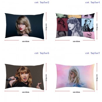 Taylor Swift star two-sided pillow pillowcase 40*60CM