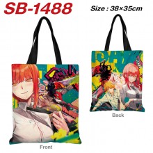 Chainsaw Man anime shopping bag handbag