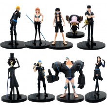 One Piece anime figures set(9pcs a set)(OPP bag)