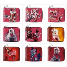 Hazbin Hotel anime zipper wallet purse