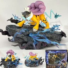 Pokemon Three sacred Raikou anime figure