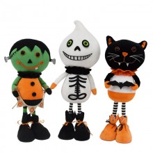 14inches Horror Frankenstein White Ghost Black Cat Giant plush doll 35cm