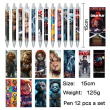 Child's Play Chucky anime ballpoint pen ball pens(...