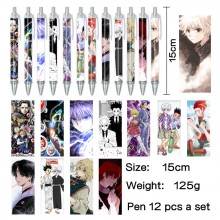 Hunter x Hunter anime ballpoint pen ball pens(12pc...