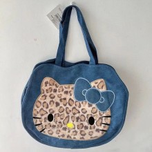 Hello kitty anime canvas tote satchel shoulder bag...