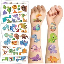 Dinosaur Waterproof Temporary Tattoo Stickers set(10pcs a set)