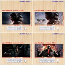 Venom anime big mouse pad mat 90/80/70/60cm