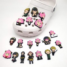 SPY x FAMILY Shoe Charms DIY Accessories Sandals Decorate