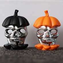 Halloween Colorful Pumpkin Skeleton LED Candle Lig...