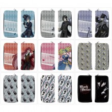 Kuroshitsuji Black Butler anime long zipper wallet...