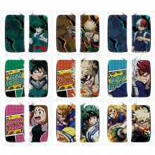 My Hero Academia anime long zipper wallet purse