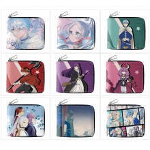 Frieren Beyond Journey's End anime zipper wallet p...