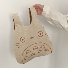 Totoro anime handbag tote bag