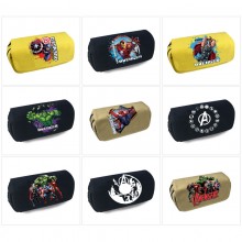 Super Hero Iron Spider Super Man Batman canvas pen bag pencil bag