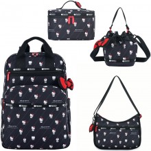 Hello kitty tote backpacks crossbody travel luggage bags handbag