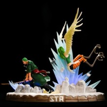 One Piece Roronoa Zoro Vs Monet Anime Figure