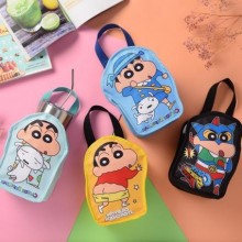 Crayon Shin-chan anime water bottle cover bags