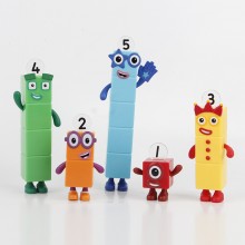 Numberblocks Action Figure Model Toys OPP bag(5pcs...