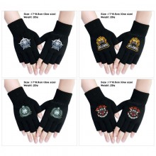 Zenless Zone Zero game cotton half finger gloves a...