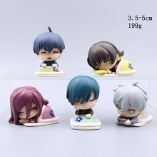 Blue Lock sleeping anime figures set(5pcs a set)(O...