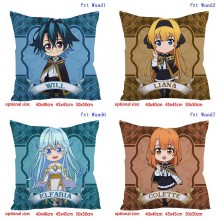 Wistoria Wand and Sword anime two-sided pillow 40C...