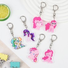 My Little Pony anime acrylic key chains