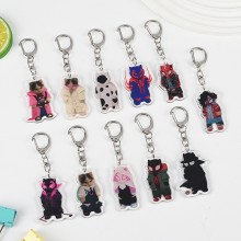 Super Hero Spider-man cat anime acrylic key chains