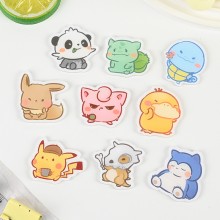 Pokemon fridge magnets refrigerator magnetic acrylic stickers