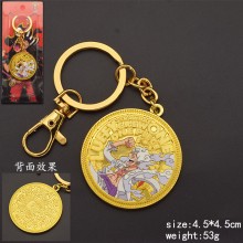 One Piece anime alloy key chain