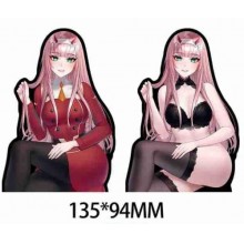 Darling in the FranXX 02 3D Flip Change Picture Lenticular Adhesive Gradient Sexy Stickers