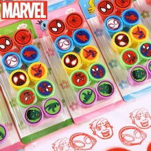 10pcs Spider-man anime stamps seals set