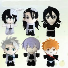 8inche Bleach Kurosaki Ichigo Kuchiki Byakuya anime plush doll 20CM