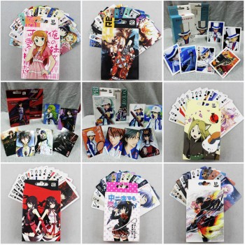 Touhou Project Lovelive Dangan Ronpa Reborn playing cards pokers