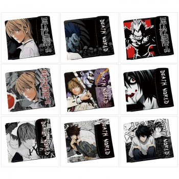 Death Note anime snap wallet buckle purse