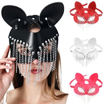 Halloween Gothic Punk Cosplay Party Face Mask