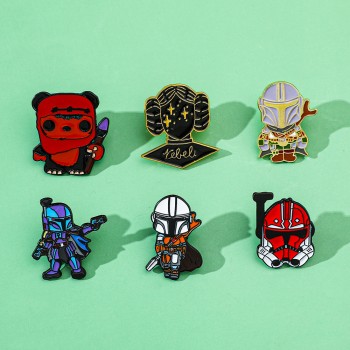 Star Wars Yoda anime alloy brooch pins