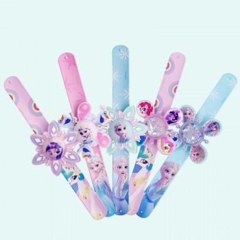 Frozen Elsa Anna Luminous gyro rotating bracelets