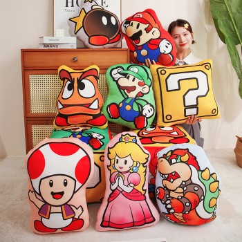 Super Mario anime plush pillow 45cm