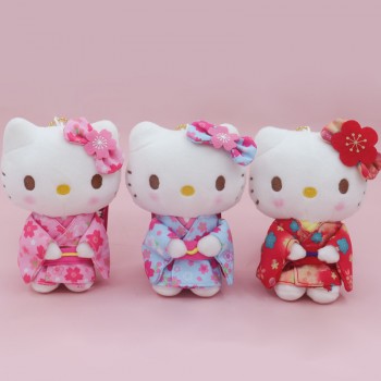 Hello Kitty plush doll 12cm