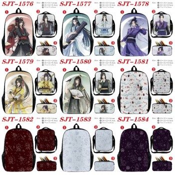 Grandmaster of Demonic Cultivation anime nylon backpack bag shoulder pencil case