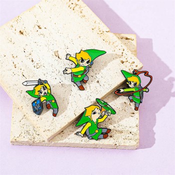 The Legend of Zelda game alloy brooch pin