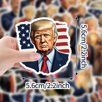 Donald Trump waterproof stickers set(50pcs a set)