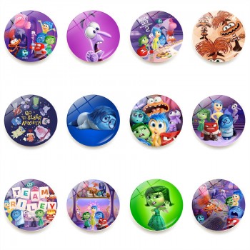 Inside Out fridge magnets refrigerator magnetic crystalglass stickers