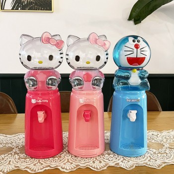 Sanrio Melody kitty Doraemon children press mini water dispenser