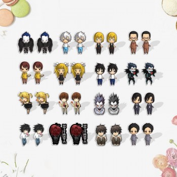 Death Note anime acrylic earrings a pair