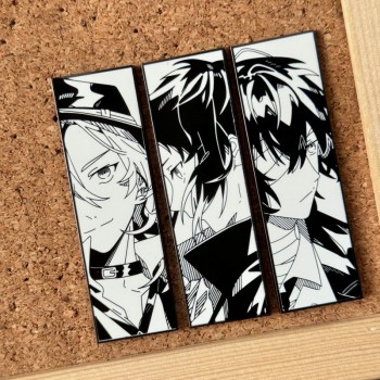 Bungo Stray Dogs anime alloy brooch pins