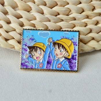 Detective Conan anime alloy brooch pins