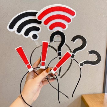 Question Mark WiFi hair band headband